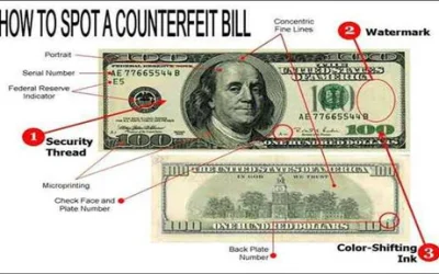 8 ways to identify a counterfeit bill